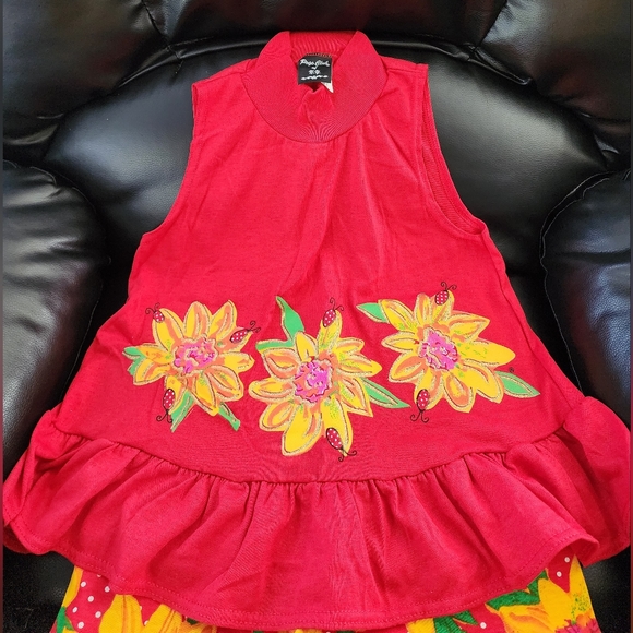 Girl's matching shorts outfit - Picture 2 of 5